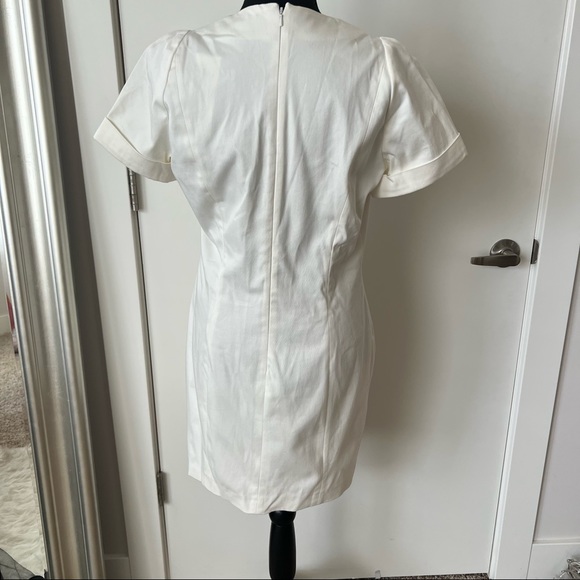 French connection white lace up dress - Picture 2 of 6